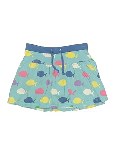 Pre-owned Mini Boden Kids' Skirt In Blue
