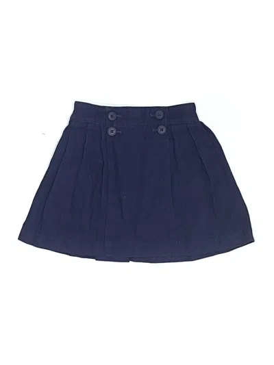 Pre-owned Mini Boden Kids' Skirt In Blue