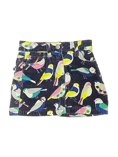 Pre-owned Mini Boden Kids' Skirt In Blue