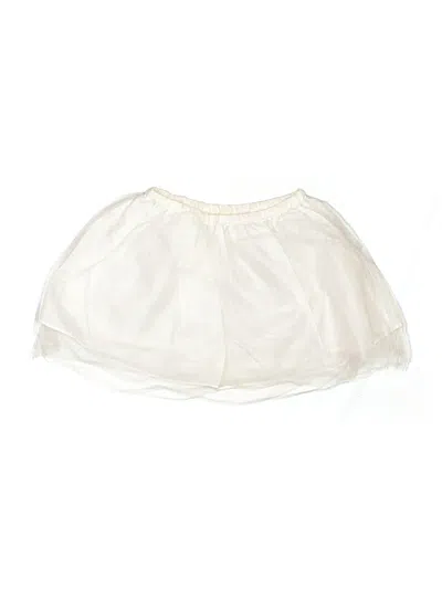 Pre-owned Mini Boden Kids' Skirt In Ivory