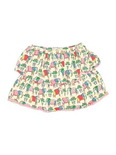 Pre-owned Mini Boden Kids' Skirt In Ivory