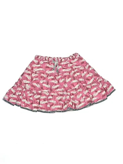 Pre-owned Mini Boden Kids' Skirt In Pink
