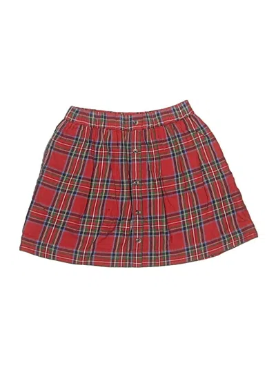 Pre-owned Mini Boden Kids' Skirt In Red