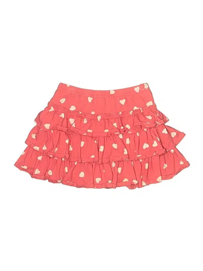 Pre-owned Mini Boden Kids' Skirt In Red
