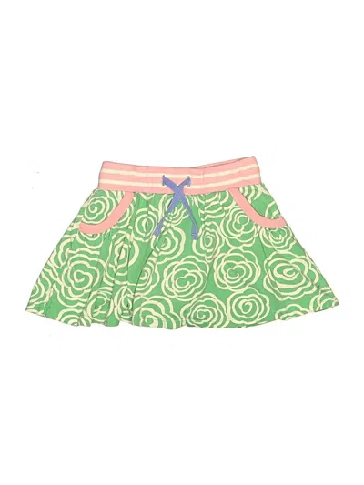 Pre-owned Mini Boden Kids' Skort In Green