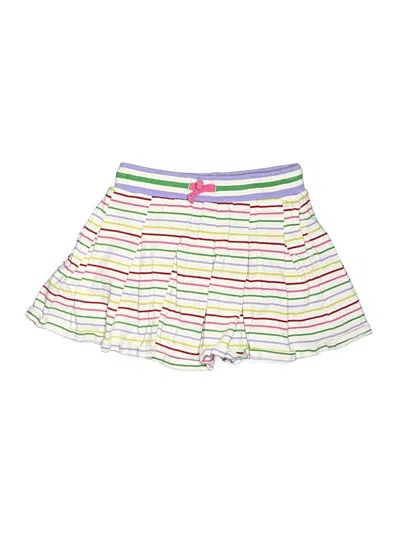 Pre-owned Mini Boden Kids' Skort In White