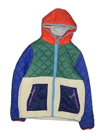 Pre-owned Mini Boden Kids' Snow Jacket In Blue