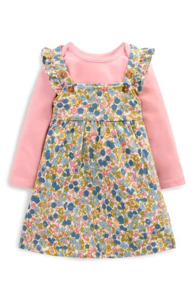 Mini Boden Babies'  Stretch Cotton T-shirt & Dress Set In Multi