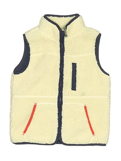 Pre-owned Mini Boden Kids' Vest In Yellow