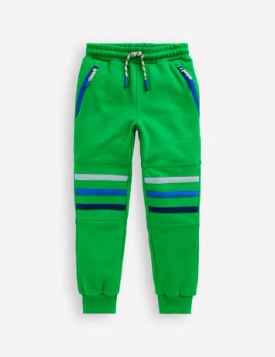 Mini Boden Kids' Warrior Knee Joggers Sapling Green Boys Boden