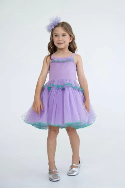 Mini Celebrities Babies'  Aster Strappy Tulle Dress In Multi