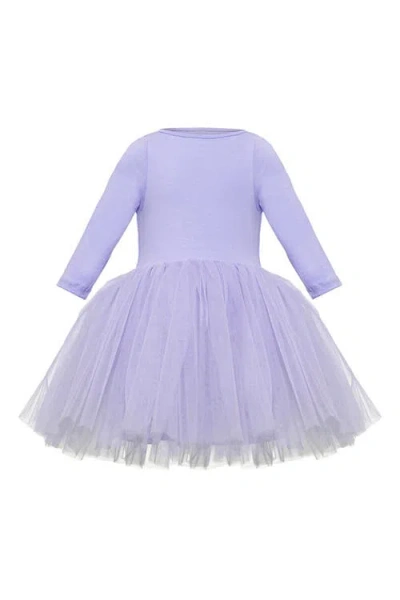 Mini Celebrities Babies'  Cotton Tulle Dress In Purple