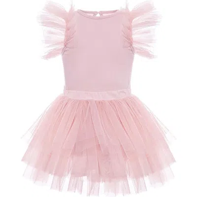 Mini Celebrities Kids'  Mist Tutu Set In Pink