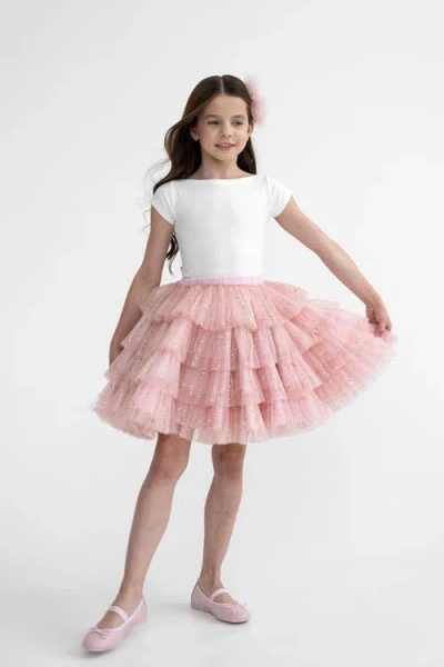 Mini Celebrities Babies'  Twirl Tutu Skirt In Pink