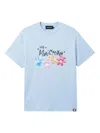 Mini Cream Cotton T-shirt In Multi