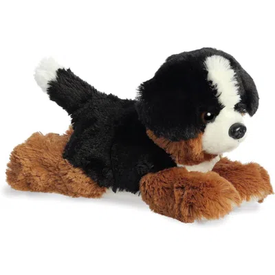 Mini Flopsie Aurora  Bernie Mountain Dog 8-inch Stuffed Animal Plush In Black