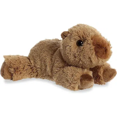 Mini Flopsie Aurora  Charlie Capybara 8-inch Stuffed Animal Plush In Brown