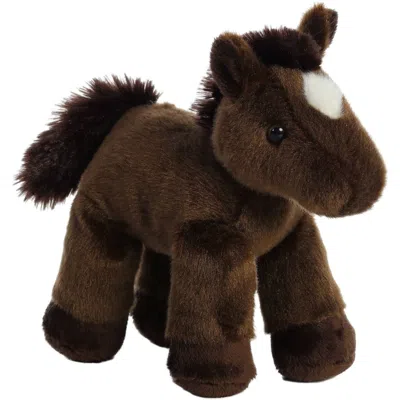 Mini Flopsie Aurora  Chestnut Pony Horse 8-inch Stuffed Animal Plush
