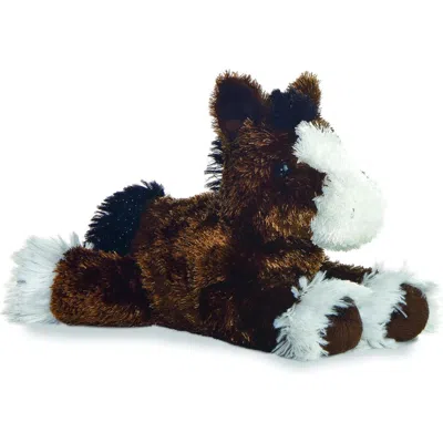 Mini Flopsie Aurora  Clydes Clydesdale Horse 8-inch Stuffed Animal