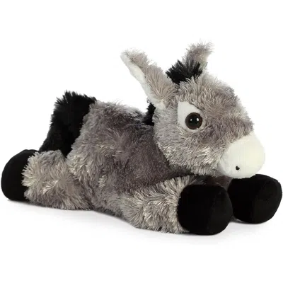Mini Flopsie Aurora  Donkey 8-inch Stuffed Animal Plush In Gray