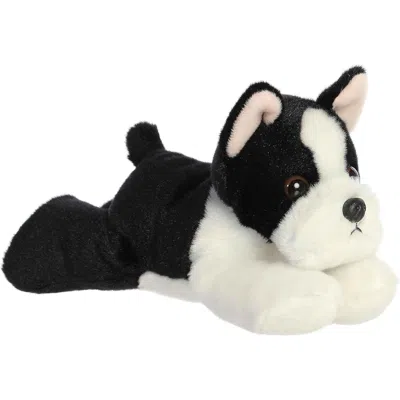 Mini Flopsie Aurora  Eva Boston Terrier Stuffed Animal - 8-inch Plush