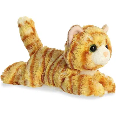 Mini Flopsie Aurora  Ginger Cat 8-inch Stuffed Animal Plush In Yellow