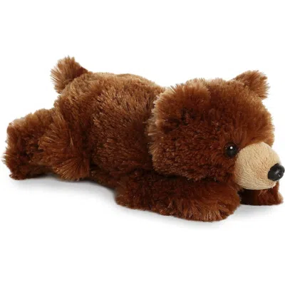 Mini Flopsie Aurora  Grizzly Bear 8-inch Stuffed Animal Plush In Brown