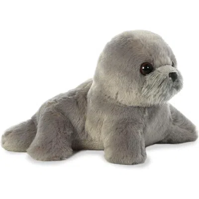Mini Flopsie Aurora  Harpo Seal 8-inch Stuffed Animal Plush In Gray