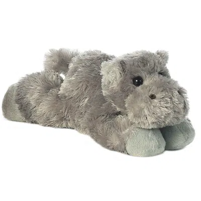Mini Flopsie Aurora  Howie The Hippo 8-inch Animal Plush In Gray
