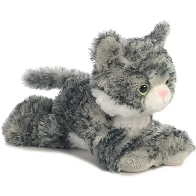 Mini Flopsie Aurora  Lily Grey Tabby Cat 8-inch Stuffed Animal Plush In Gray