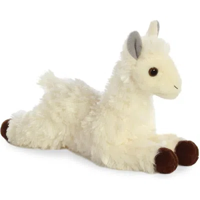 Mini Flopsie Aurora  Llama 8-inch Stuffed Animal Plush In White