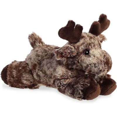 Mini Flopsie Aurora  Maia Moose 8-inch Stuffed Animal Plush In Brown