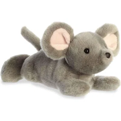 Mini Flopsie Aurora  Missy Mouse 8-inch Stuffed Animal Plush In Gray