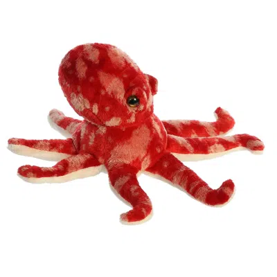 Mini Flopsie Aurora  Pacy The Octopus 8-inch Stuffed Animal Plush In Red