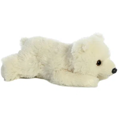 Mini Flopsie Aurora  Polar Bear 8-inch Stuffed Animal Plush In Neutral