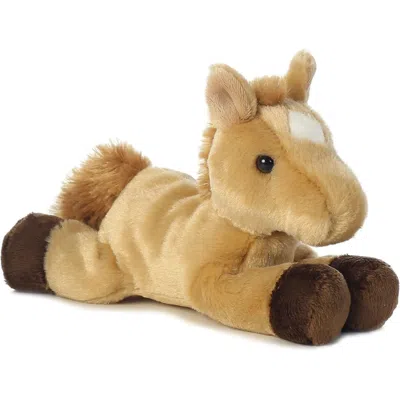 Mini Flopsie Aurora  Prancer Tan Horse 8-inch Stuffed Animal Plush