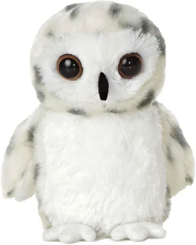 Mini Flopsie Aurora  Snowy Owl 8-inch Stuffed Animal