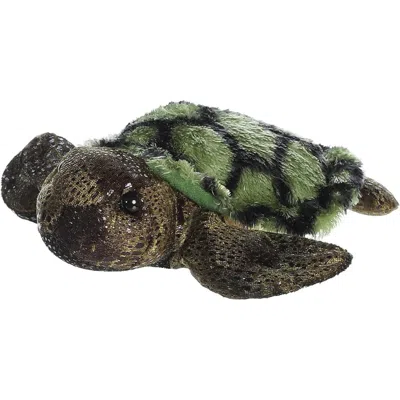 Mini Flopsie Aurora  Splish-splash Sea Turtle 8-inch Stuffed Animal Plush In Multi