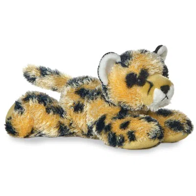 Mini Flopsie Aurora  Streak The Cheetah 8-inch Stuffed Animal Plush In Gold