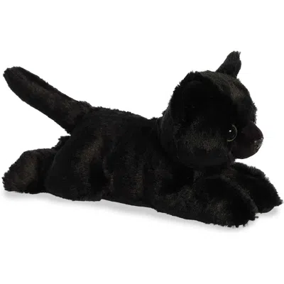 Mini Flopsie Aurora  Twilight Cat 8-inch Stuffed Animal Plush In Black