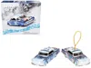 Mini Gt 1954 Lincoln Capri "christmas Hot Rod 2024 Edition By Tim Sadchikov" #24 Blue Metallic With Christma In Multi