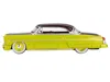 Mini Gt 1954 Lincoln Capri Hot Rod Lime Yellow Metallic And Brown Metallic Limited Edition 1/64 Diecast Mode