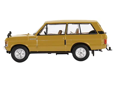 Mini Gt 1971 Range Rover Bahama Gold Limited Edition 1/64 Diecast Model Car By