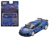 Mini Gt 2023 Chevrolet Corvette Z06 Elkhart Lake Blue Metallic Limited Edition 1/64 Diecast Model Car By Min In Blue