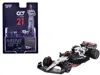 Mini Gt Alphatauri At04 #21 Nyck De Vries Formula One F1 "australian Gp" (2023) Limited Edition 1/64 Diecast In Black