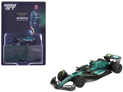 Mini Gt Aston Martin Amr24 #14 Fernando Alonso Formula One F1 "canadian Gp" (2024) Limited Edition 1/64 Diec