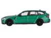 Mini Gt Bmw M3 Competition Touring Isle Of Man Green Metallic With Black Top Limited Edition To 3600 Pieces 