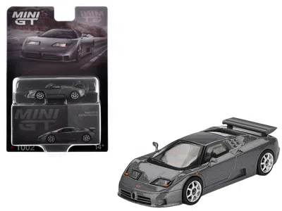 Mini Gt Bugatti Eb110 Super Sport Grigio Scuro Dark Gray Metallic Limited Edition 1/64 Diecast Model Car By  In Multi