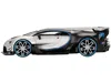 Mini Gt Bugatti Vision Gran Turismo Silver Metallic And Carbon Limited Edition To 9600 Pieces Worldwide 1/64