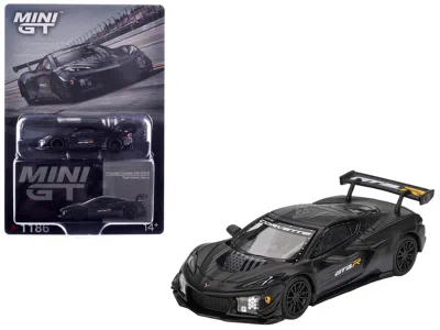 Mini Gt Chevrolet Corvette Z06 Gt3.r "road America Test Car" Black With Graphics Limited Edition 1/64 Diecas